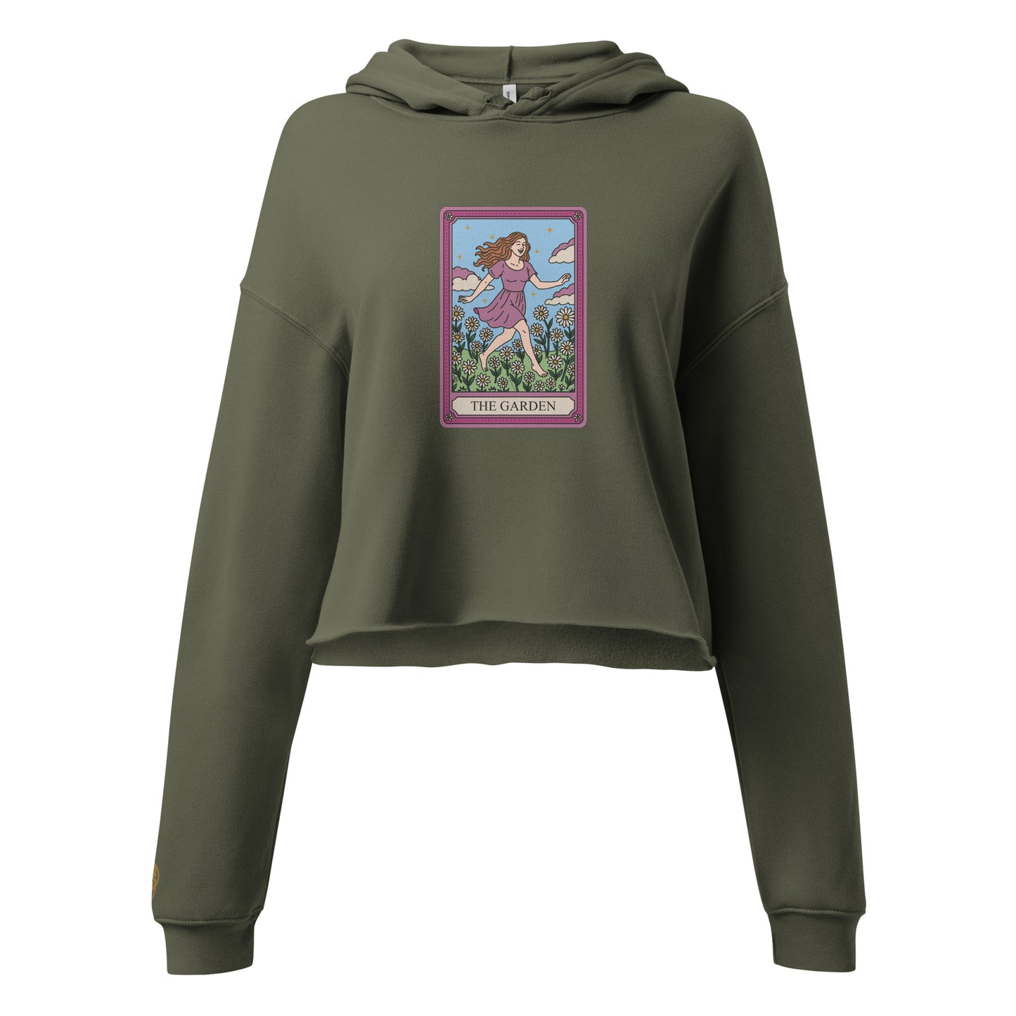 Tarot Trad Set Cropped Hoodie
