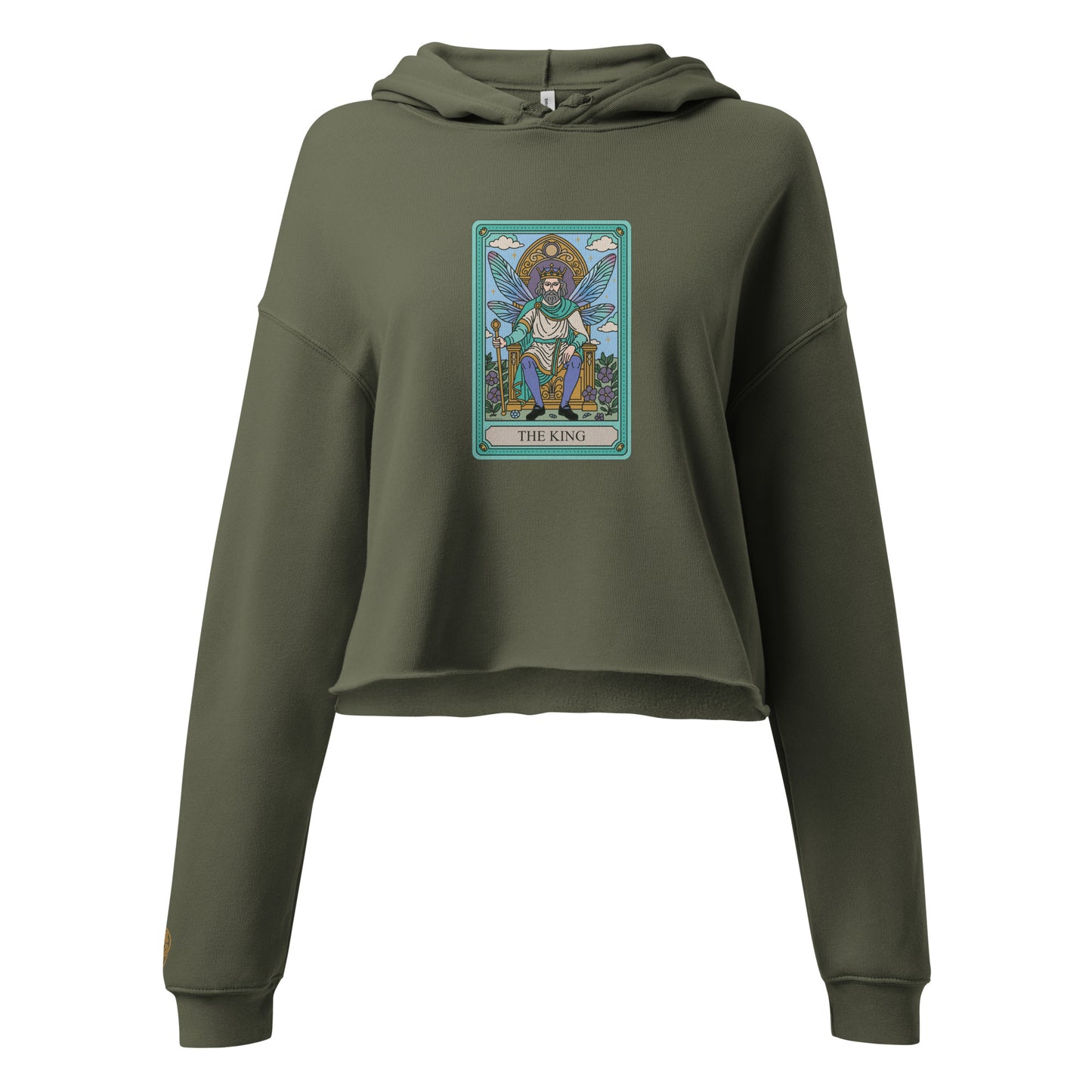 Tarot Trad Set Cropped Hoodie
