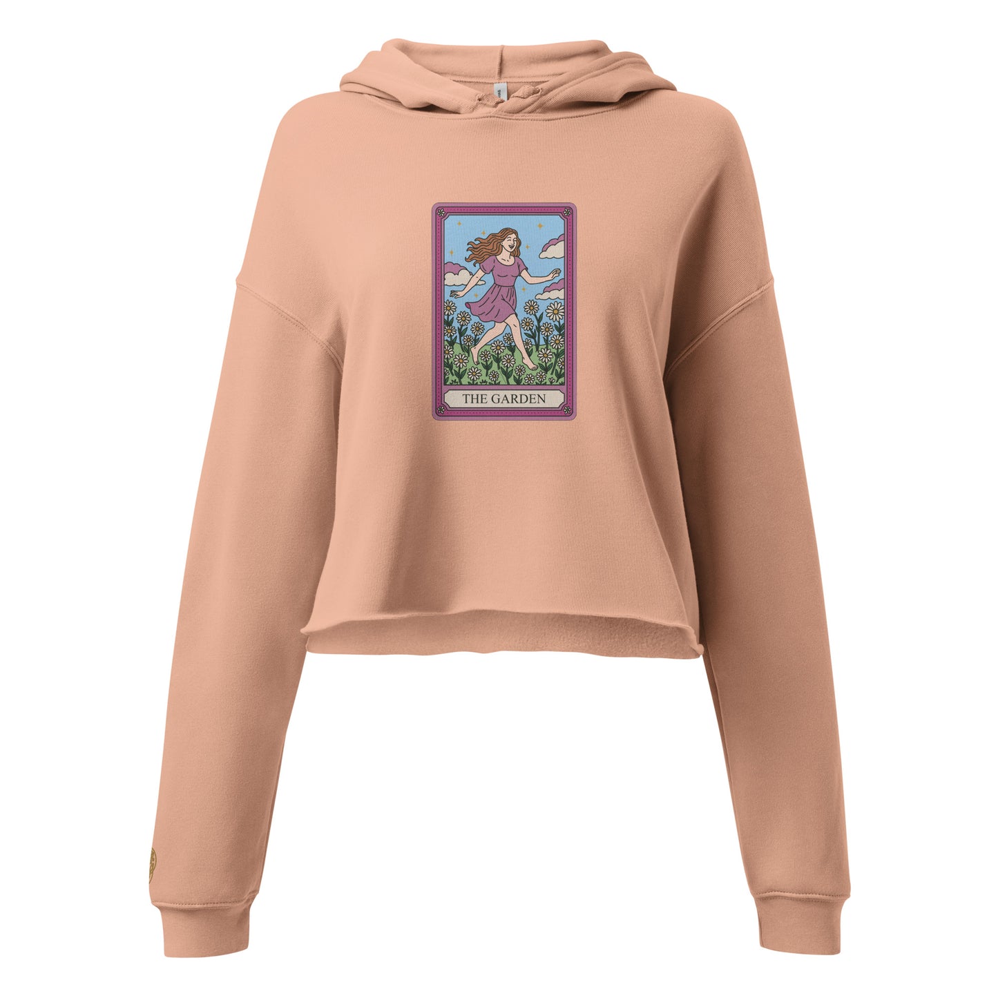 Tarot Trad Set Cropped Hoodie